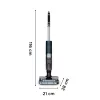 Rowenta X-Clean 7 GZ5735E0 šlapiai ir sausai valantis belaidis siurblys, 0,5 l, juodas/chromas