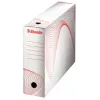Esselte 128001 dokumentų dėžutė, kartoninė, raudona, balta