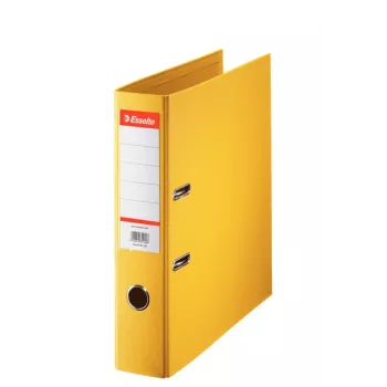 Esselte 320270 A4/75 mm geltonas archyvinis segtuvas su žiediniu mechanizmu, PP, perdirbta medžiaga, FSC