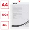 Esselte plastikinės kišenės A4 – Economy –, skaidrios, polipropilenas (PP), 210 x 297 mm