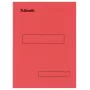Segtuvas Esselte 721020 kartoninis raudonas A4