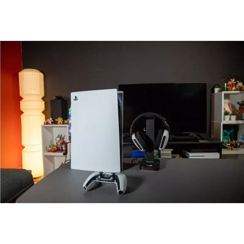 Konix 61889000052 aušinimo ventiliatorius, skirtas PlayStation 5, juodas, laidinis, 3 ventiliatoriai