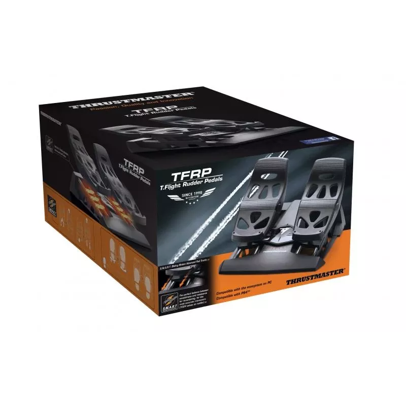 Thrustmaster T.Flight Rudder Pedals USB pedalinis valdiklis, juodas, PC, PlayStation 4, Xbox