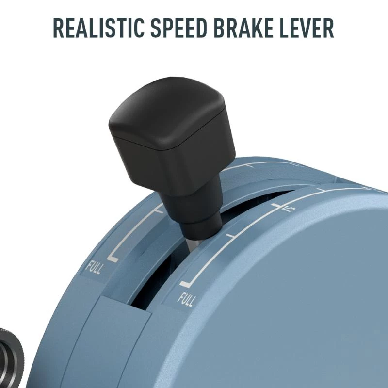 Thrustmaster TCA Quadrant Add-On Airbus Edition, juoda/mėlyna, skirta PC