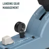 Thrustmaster TCA Quadrant Add-On Airbus Edition, juoda/mėlyna, skirta PC
