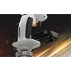 Flightstick Thrustmaster Sol-R 2 HOSAS Space Sim Duo – laidinis USB Type-C, analoginis/digitalinis, juodai baltas