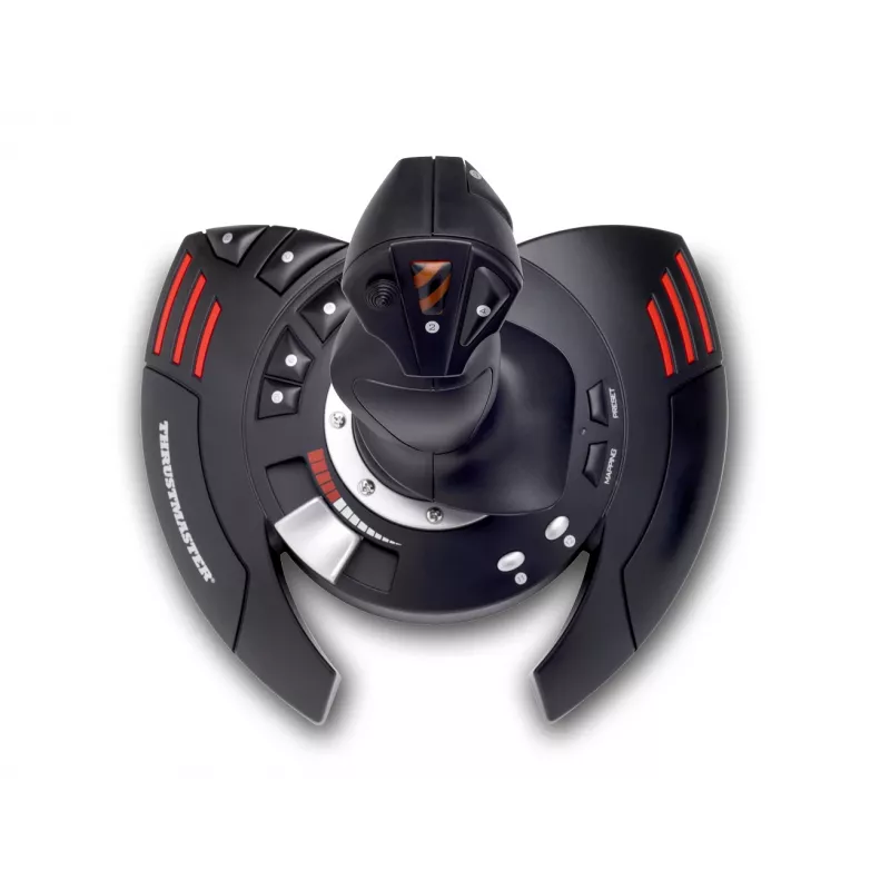 Thrustmaster T.Flight Stick X USB valdymo svirtis, juoda/raudona/sidabrinė, PC ir PlayStation 3