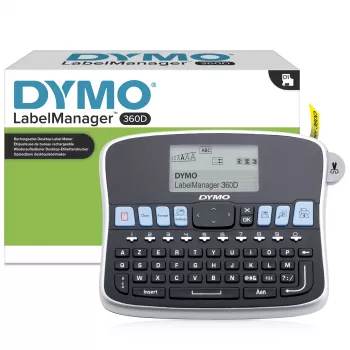 DYMO LabelManager 360D belaidis etikečių spausdintuvas su įkraunama baterija