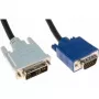 Hypertec 127701-HY vaizdo kabelio adapteris 2 m VGA (D-Sub) DVI juodas