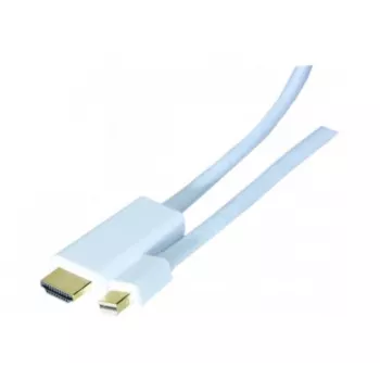 Hypertec 128061-HY vaizdo kabelio adapteris 2 m HDMI A tipo (standartinis) Mini DisplayPort baltas
