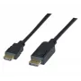 Hypertec 128164-HY vaizdo kabelio adapteris 3 m DisplayPort HDMI Juoda