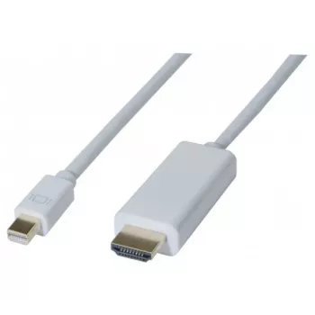 Hypertec 128418-HY vaizdo kabelio adapteris 2 m Mini DisplayPort HDMI Baltas