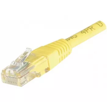 Hypertec 245730-HY tinklo kabelis Cat6 U/UTP 3 m geltonas
