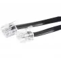 Telefono laidas Hypertec 288100-HY 2 m Juodas RJ-11