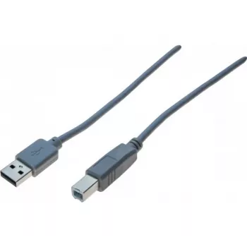Hypertec 532403-HY USB laidas USB 2.0 0.6 m USB A USB B pilkas