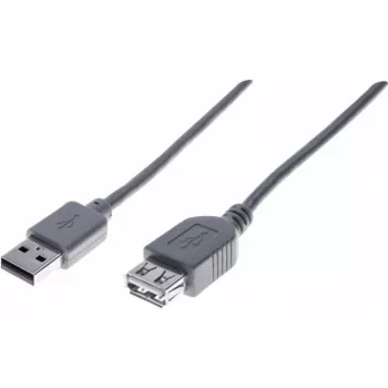 Hypertec 532412-HY USB 2.0 ilginimo laidas 1 m USB A pilkas