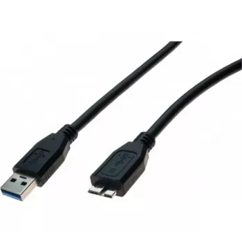 Hypertec 532474-HY USB laidas USB 3.2 Gen 1 (3.1 Gen 1) 1,8 m USB A Micro-USB B Juoda