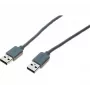 Hypertec 532501-HY USB 2.0 kabelis 1 m USB A pilkas