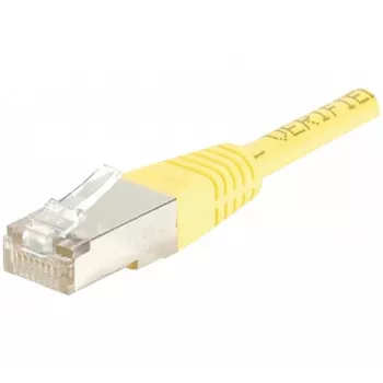 Hypertec 857080-HY tinklo kabelis Geltonas 0,15 m Cat5e F/UTP (FTP)