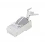 Hypertec 920818-HY RJ-45 kištukas, permatomas, Cat6a, 5 vnt.