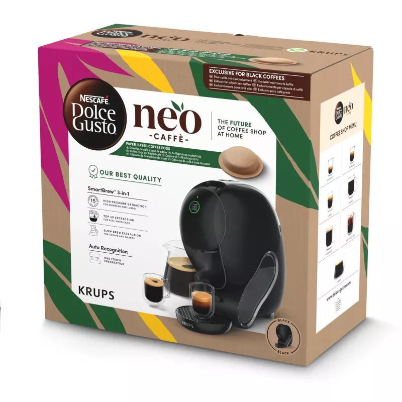 Krups NESCAFÉ DOLCE GUSTO NEO Caffè YY5677 Pusiau automatinis kavos aparatas kapsulėms