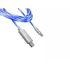 Oniverse USB-A į USB-C greito įkrovimo laidas su LED - 2 metrai - Baltas (Multiplatforminis)