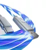 Oniverse USB-A į USB-C greito įkrovimo laidas su LED - 2 metrai - Baltas (Multiplatforminis)