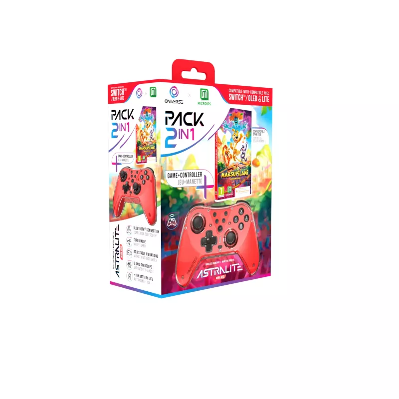 Oniverse Bundle Code in Box Marsupilami + Valdiklis (Switch - PC - Mobilieji)