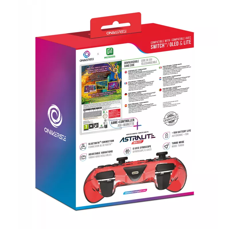 Oniverse Bundle Code in Box Marsupilami + Valdiklis (Switch - PC - Mobilieji)
