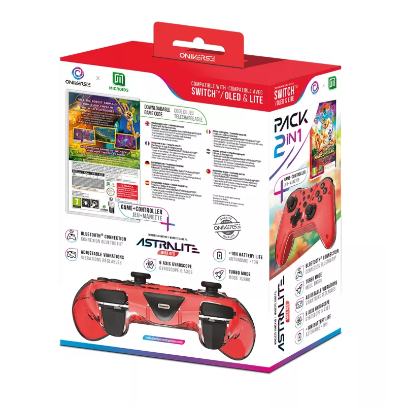 Oniverse Bundle Code in Box Marsupilami + Valdiklis (Switch - PC - Mobilieji)
