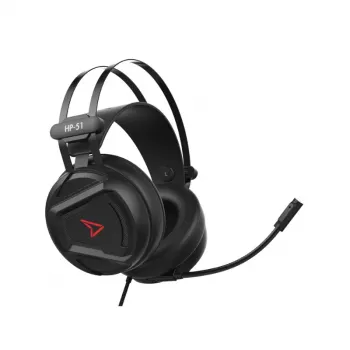 Steelplay Wired 3D Headset Hp51 – juodos ir raudonos spalvos laidinės ausinės žaidimams