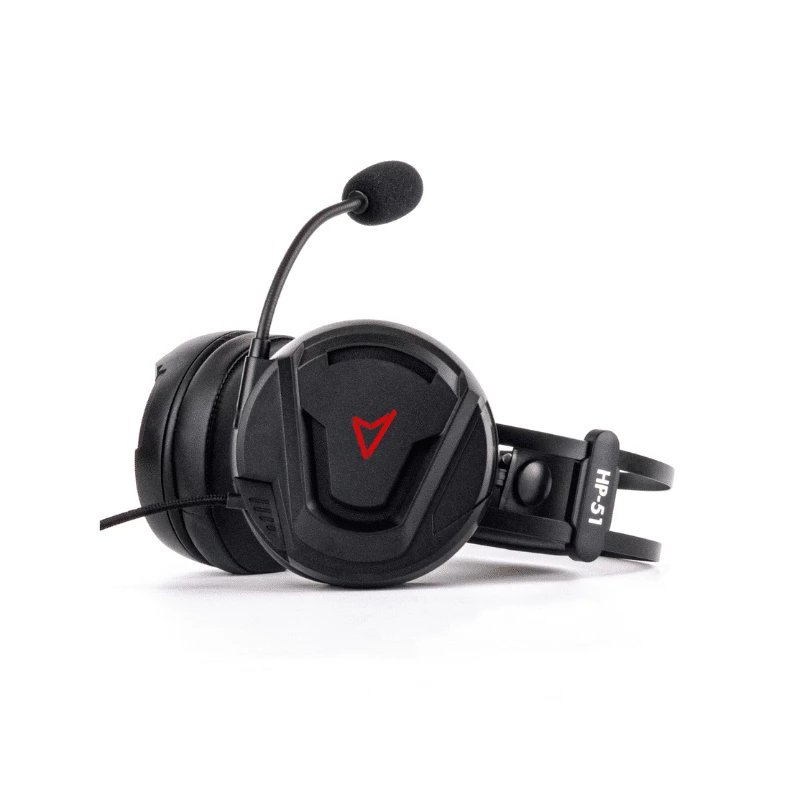 Steelplay Wired 3D Headset Hp51 – juodos ir raudonos spalvos laidinės ausinės žaidimams