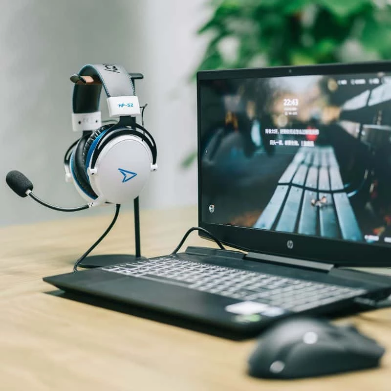 Steelplay Wired 3D Headset HP52 White (Multi) – laidinis žaidimų ausinių rinkinys