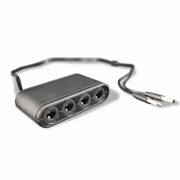 Steelplay Gamecube® valdiklių adapteris (Switch) – juodas, USB, laidinis