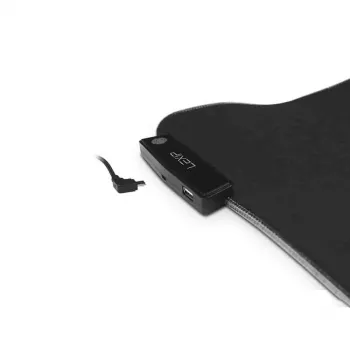 Lexip B10 – lankstus pelės kilimėlis su mikrotekstūruotu minkštu paviršiumi ir RGB apšvietimu – 800x400x4 mm