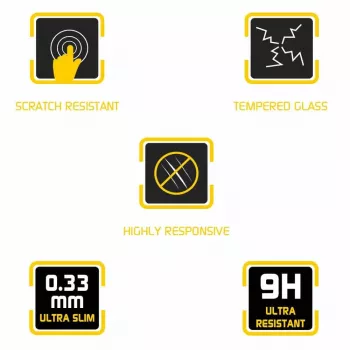 Steelplay ekrano apsauginis stiklas - 9H grūdintas stiklas (Switch)