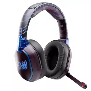 Lexip Madara „Destruction“ Naruto Shippuden ausinės – Bluetooth, su nuimamu mikrofonu – belaidės PC, Nintendo Switch, Android, iOS ir planšetei – laidinės PS4, PS5 ir Xbox