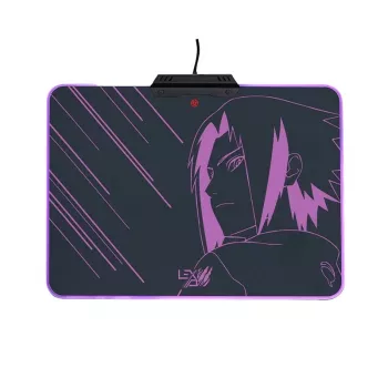 Lexip Sasuke „Revenge“ Naruto Shippuden pelės kilimėlis – su kieta mikrotekstūruota danga ir RGB apšvietimu