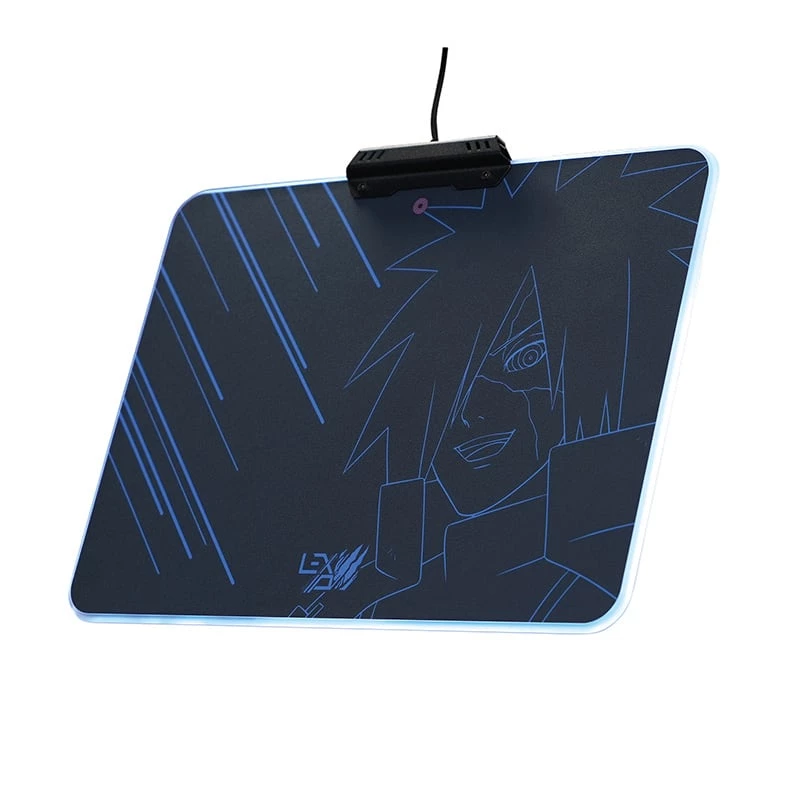 Pelėdos kilimėlis Lexip Madara „Destruction“ Naruto Shippuden – su standžiu mikrotekstūriniu paviršiumi ir RGB apšvietimu