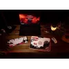 Lexip X Ubisoft - Assassin's Creed - Shadows Pelėdos kilimėlis, juoda, auksinė, raudona, balta, paveikslėlis, USB maitinimas, žaidimų pelės kilimėlis
