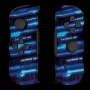 Lexip X CRUNCHYROLL - LEVEL UP WL TWIN PADS, žaidimų pultas, Nintendo Switch 2, D-pad, krypties mygtukai, analoginis / skaitmeninis, belaidis, juoda, mėlyna