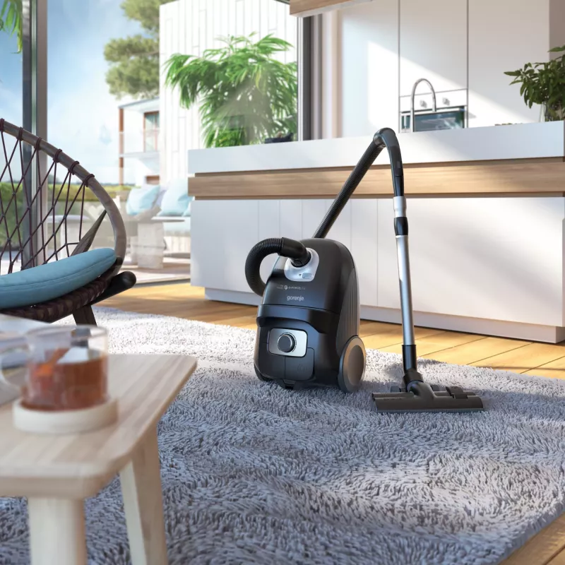 Gorenje VCEA28GLBK 3 L cilindrinis dulkių siurblys sausas 700 W dulkių maišelis