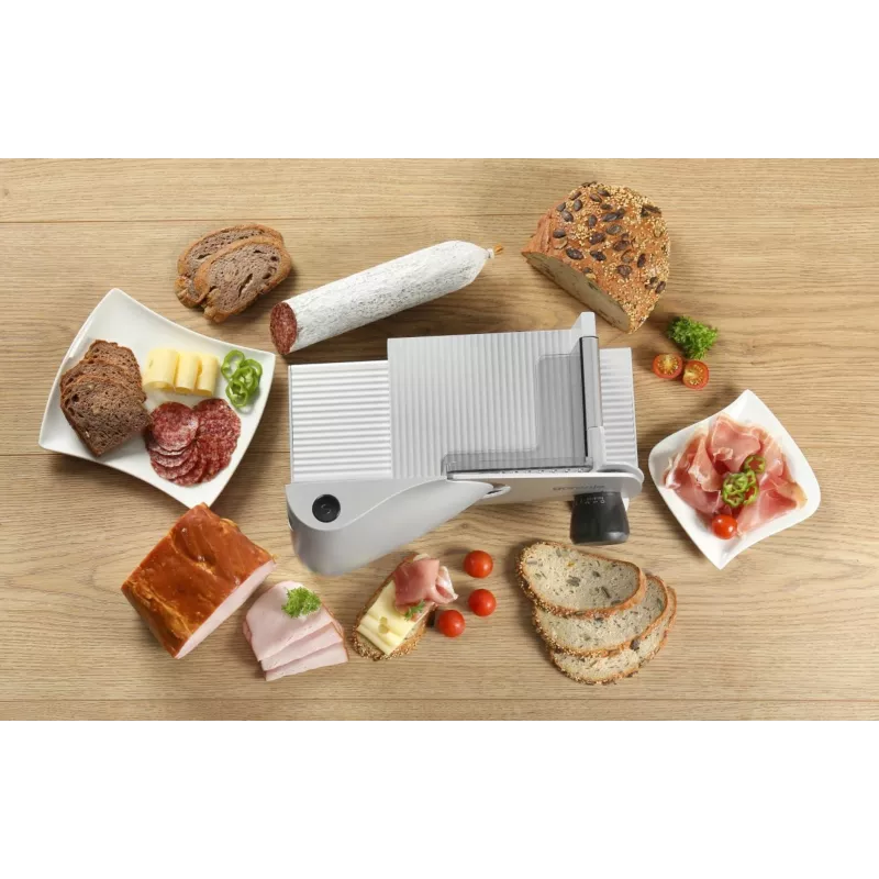 Gorenje R607A pjaustyklė elektrinė 110 W Pilka Metalas, Plastikas