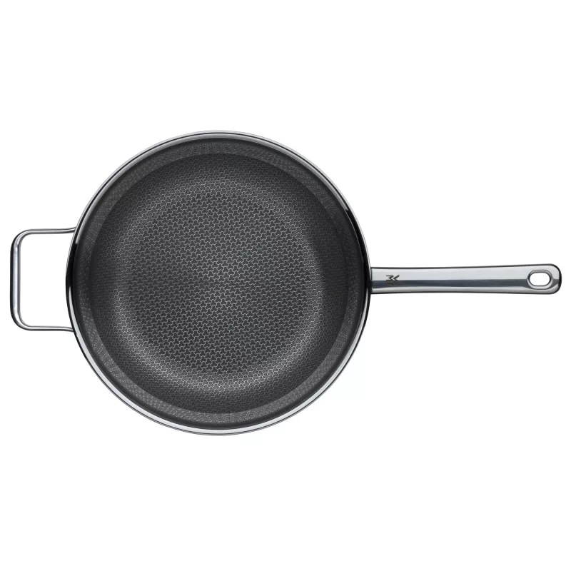 WMF 1756486411 keptuvė, 28 cm, juoda, nerūdijantis plienas, aliuminis
