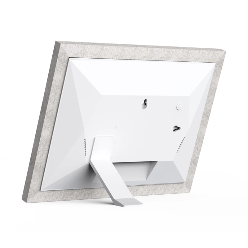 Braun DigiFrame 10W skaitmeninis nuotraukų rėmelis 25,6 cm (10,1 inch) jutiklinis ekranas Wi-Fi pilka/balta