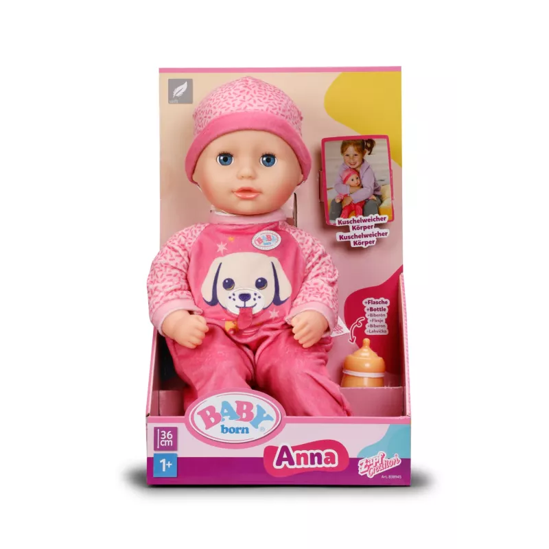 BABY born Anna Pink 36 cm lėlė kūdikis
