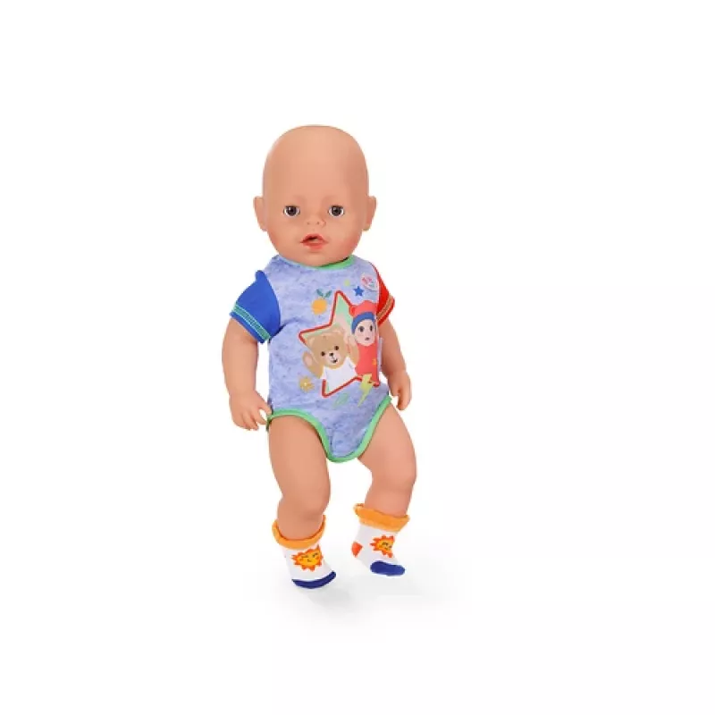 BABY born Kojinės 2 vnt. įvairios 43 cm lėlės kojinės