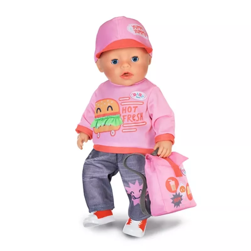BABY born Snack Shop Outfit 43cm lėlės drabužių komplektas