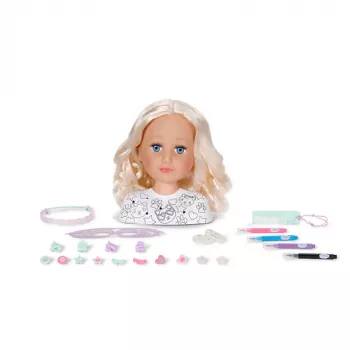 BABY born Styling Head Paint Artist – makiažo ir šukuosenų galva