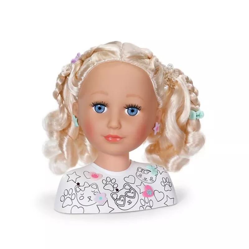BABY born Styling Head Paint Artist – makiažo ir šukuosenų galva